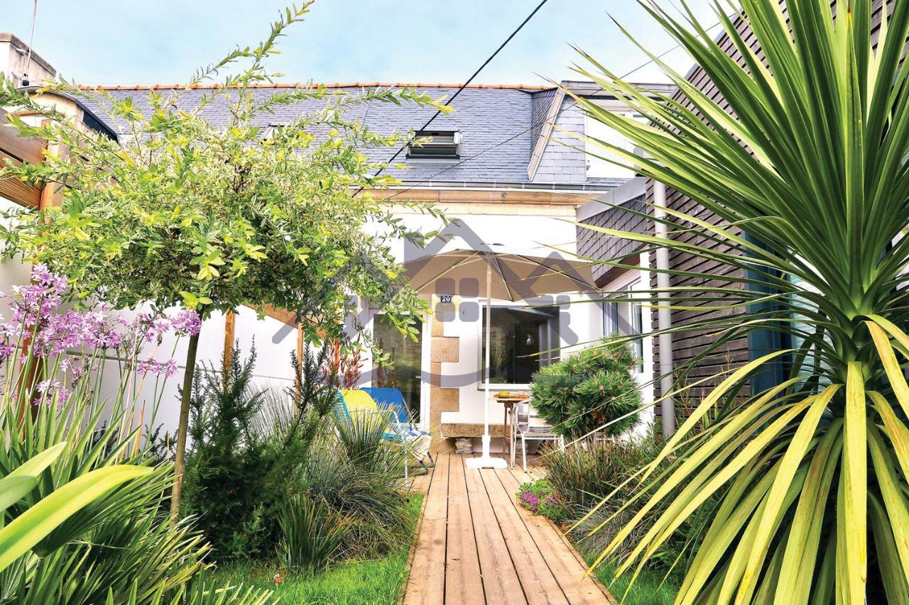 LocaLise - La maison des Dunes à 2 pas du centre - Tout à pied, plage, port, centre, commerces marché - Wifi inclus - Linge de lit inclus - Animaux bienvenus Guilvinec Exterior foto