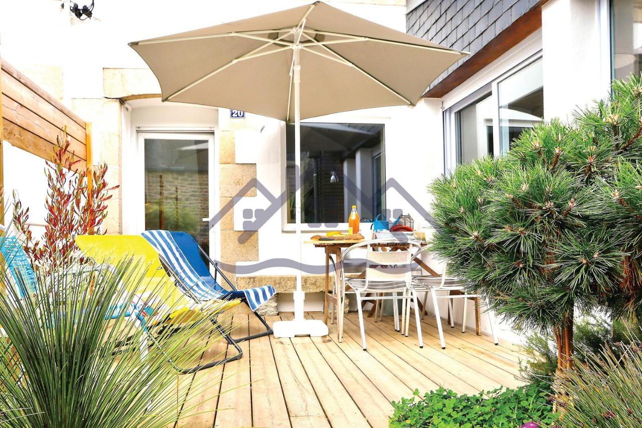 LocaLise - La maison des Dunes à 2 pas du centre - Tout à pied, plage, port, centre, commerces marché - Wifi inclus - Linge de lit inclus - Animaux bienvenus Guilvinec Exterior foto